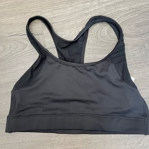 Lively black sports bra size medium